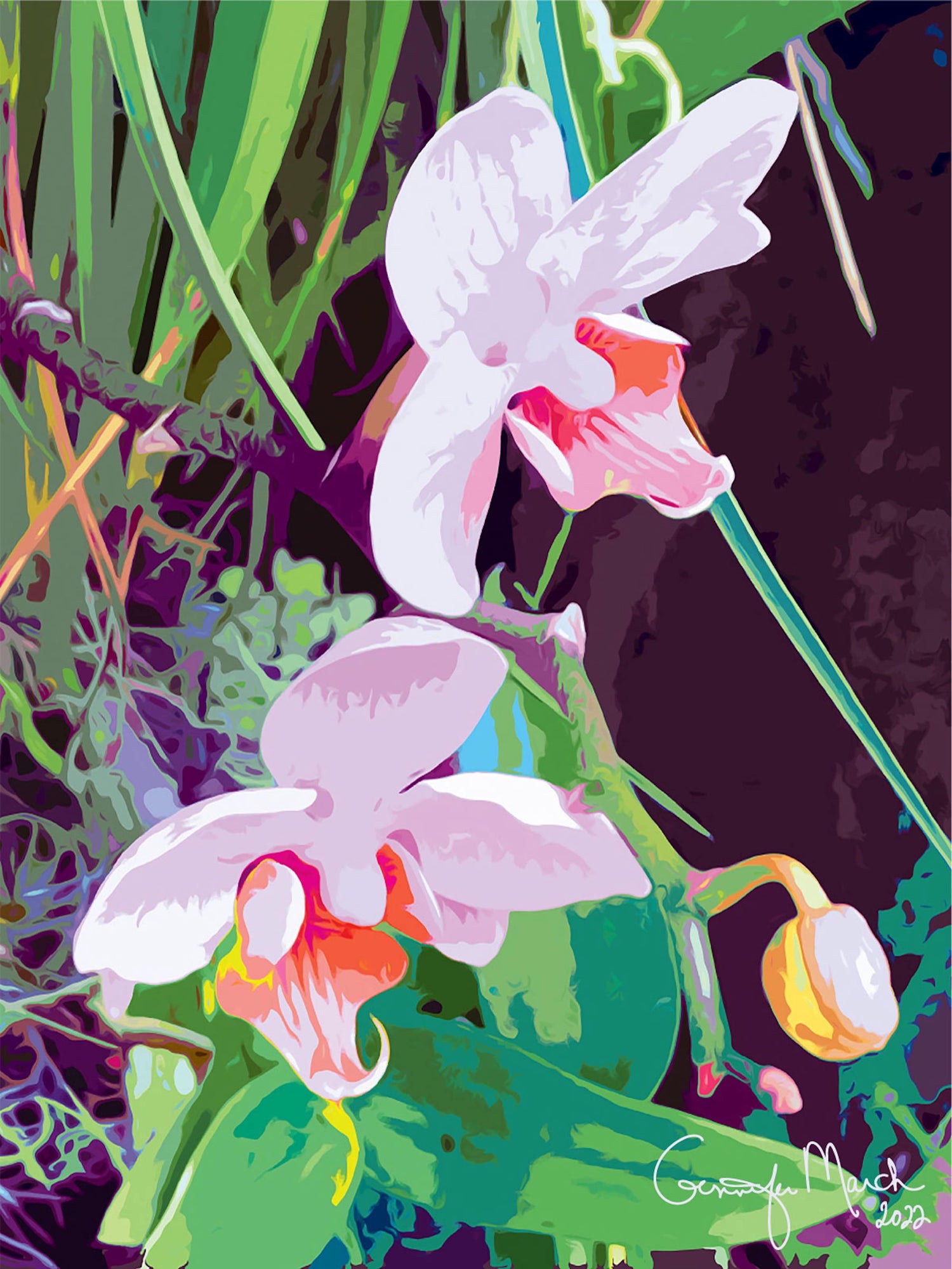 Tropical Whispers - Fine Art Print