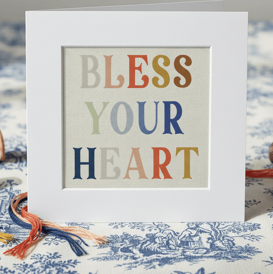 Bless Your Heart - Card Design