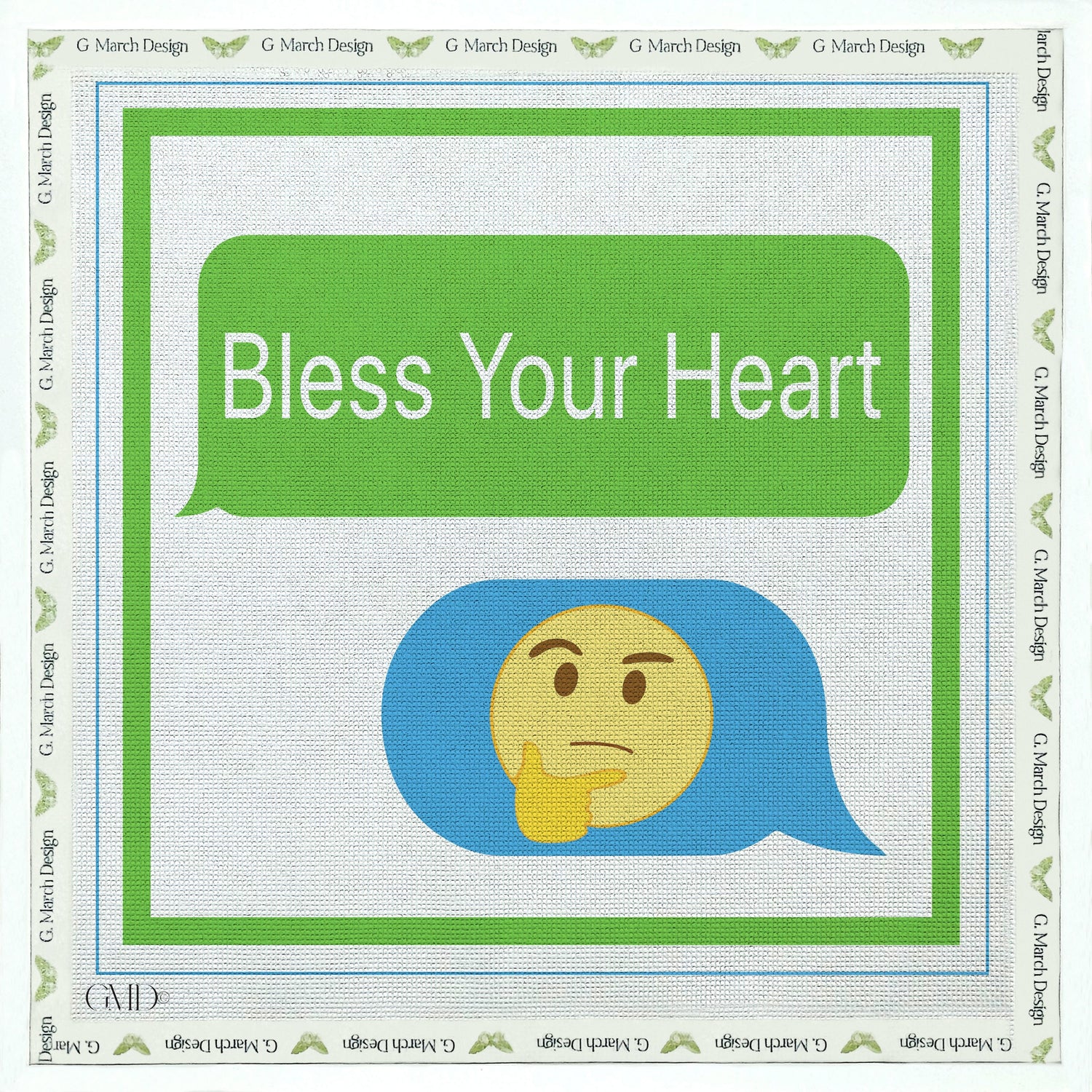 Bless Your Heart Emoji - Pillow
