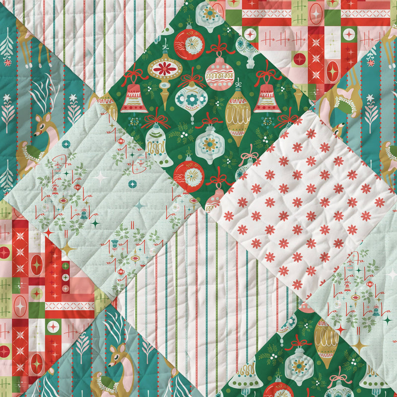 Fa La La – Mid-Century Christmas Surface Pattern Collection