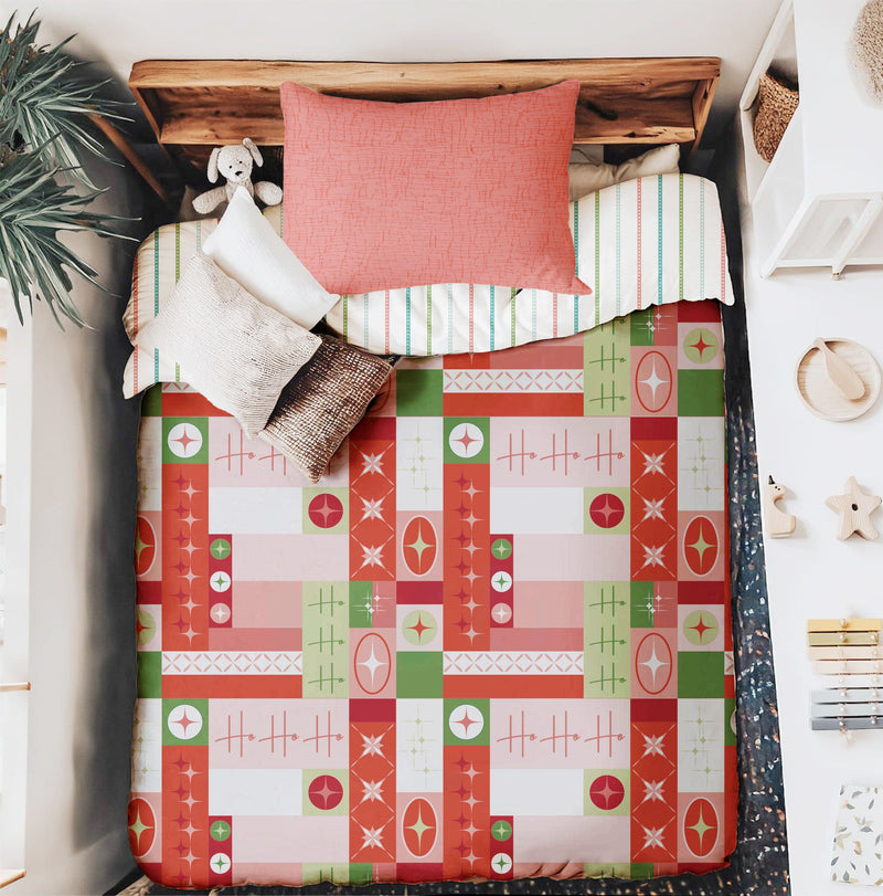 Fa La La – Mid-Century Christmas Surface Pattern Collection