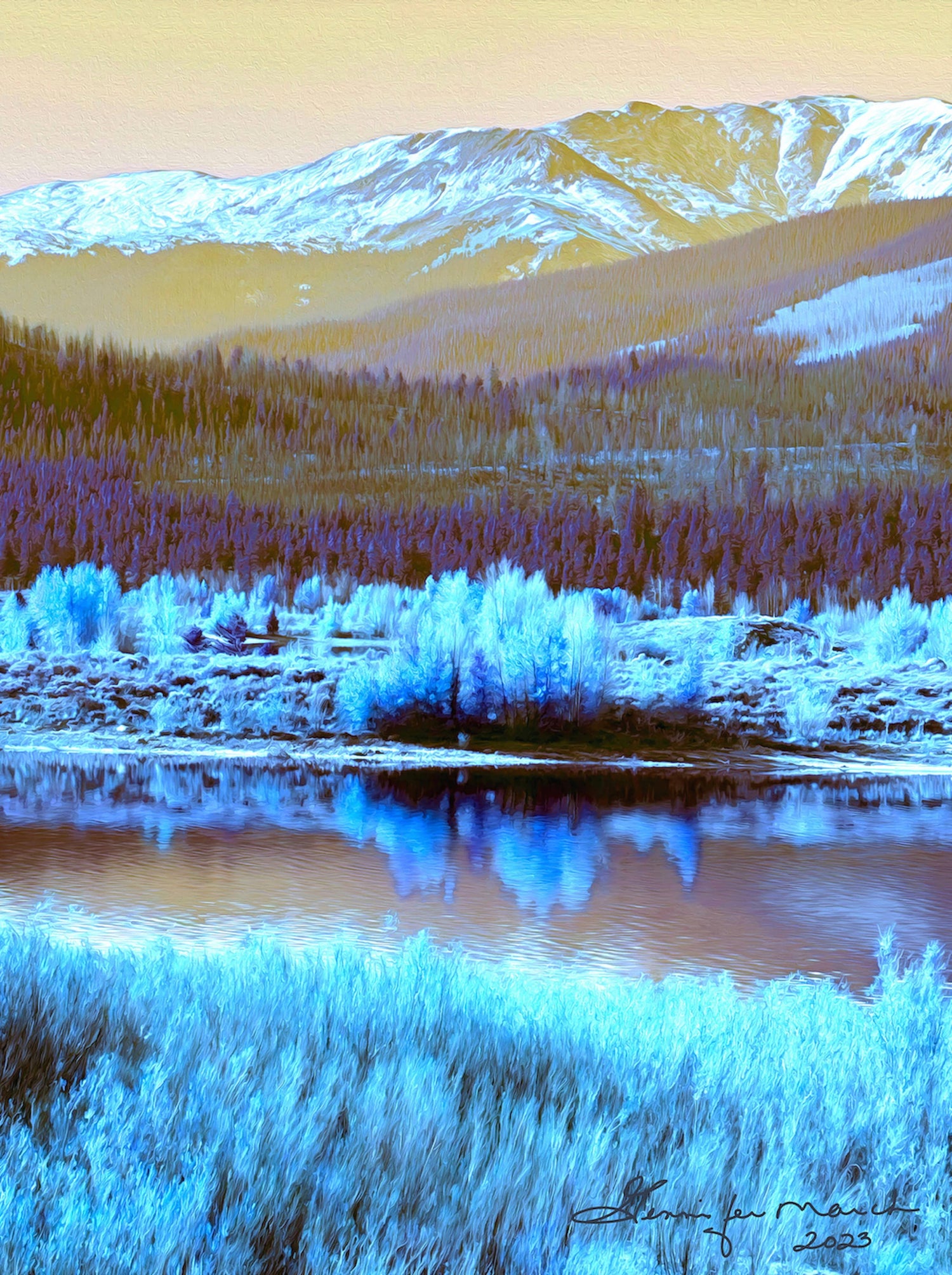 Frozen Light - Fine Art Print