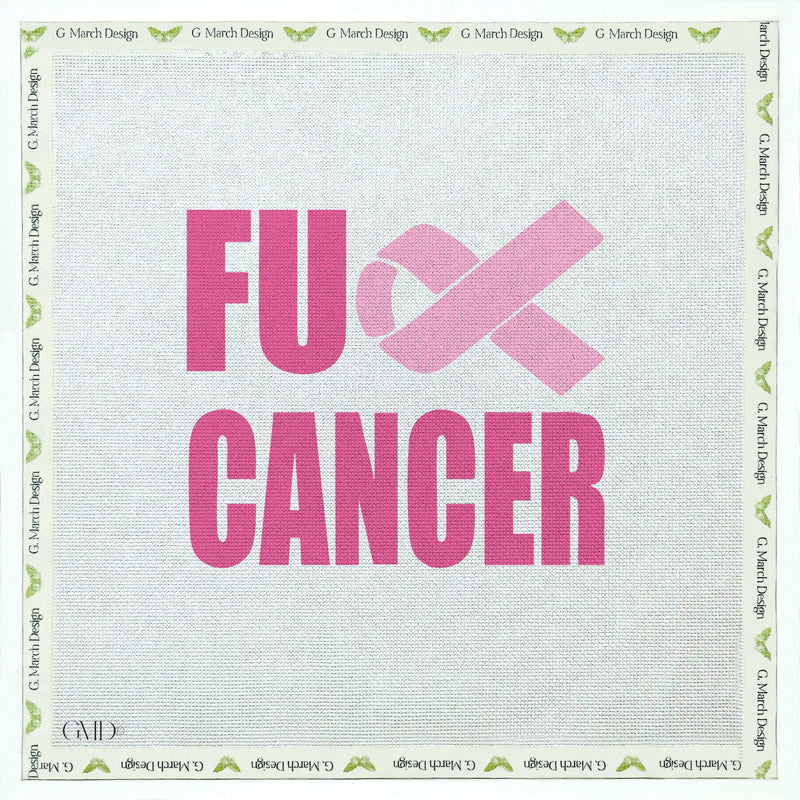 F*ck Cancer Ribbon - Pillow