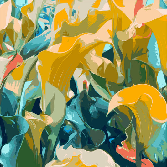 Golden Flare - Mural