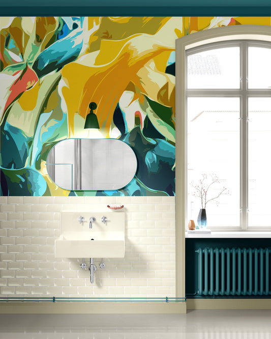 Golden Flare - Mural