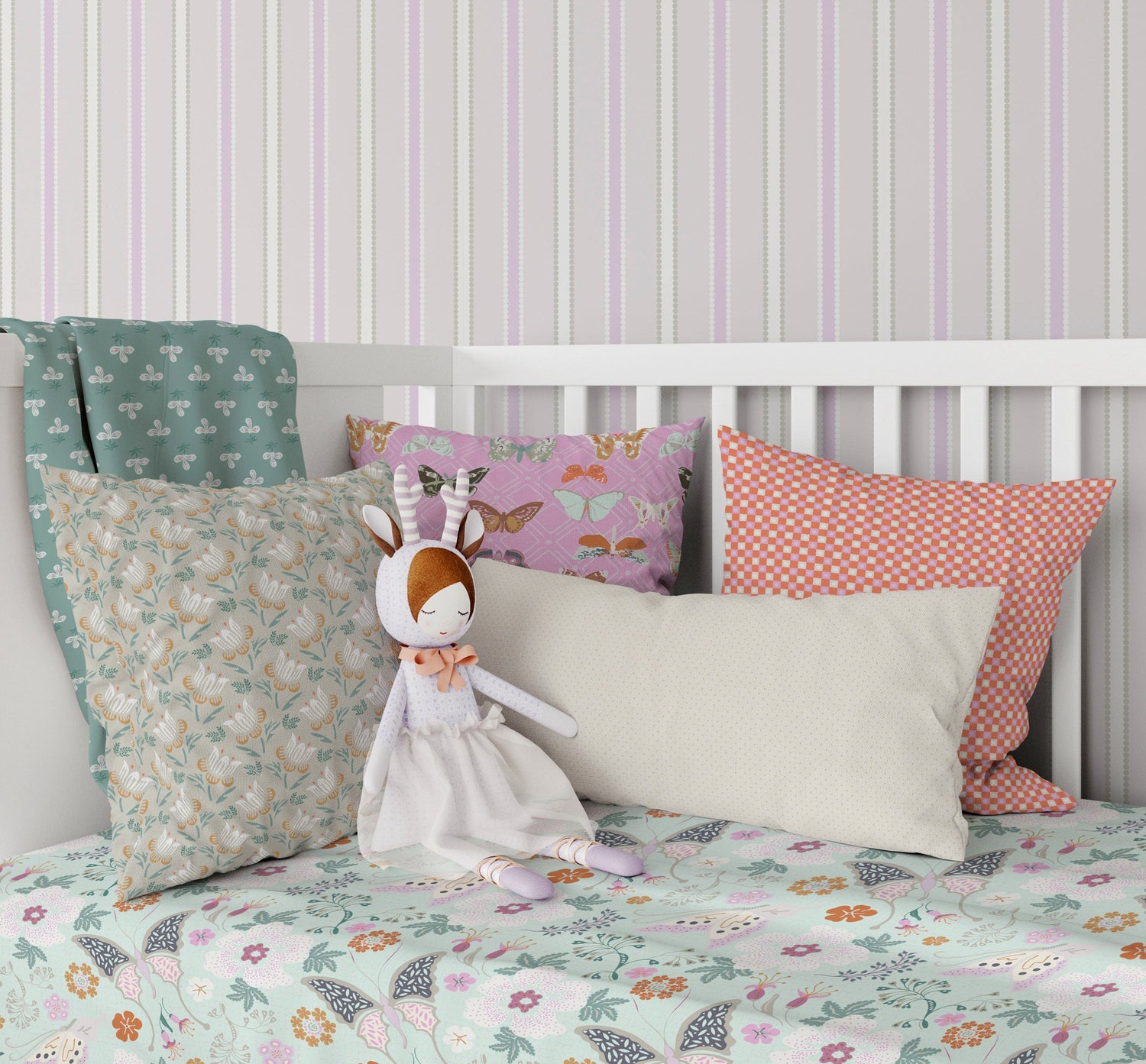 Lily Dear Surface Pattern Design Collection – Floral & Butterfly Licensing Collection | G March Design