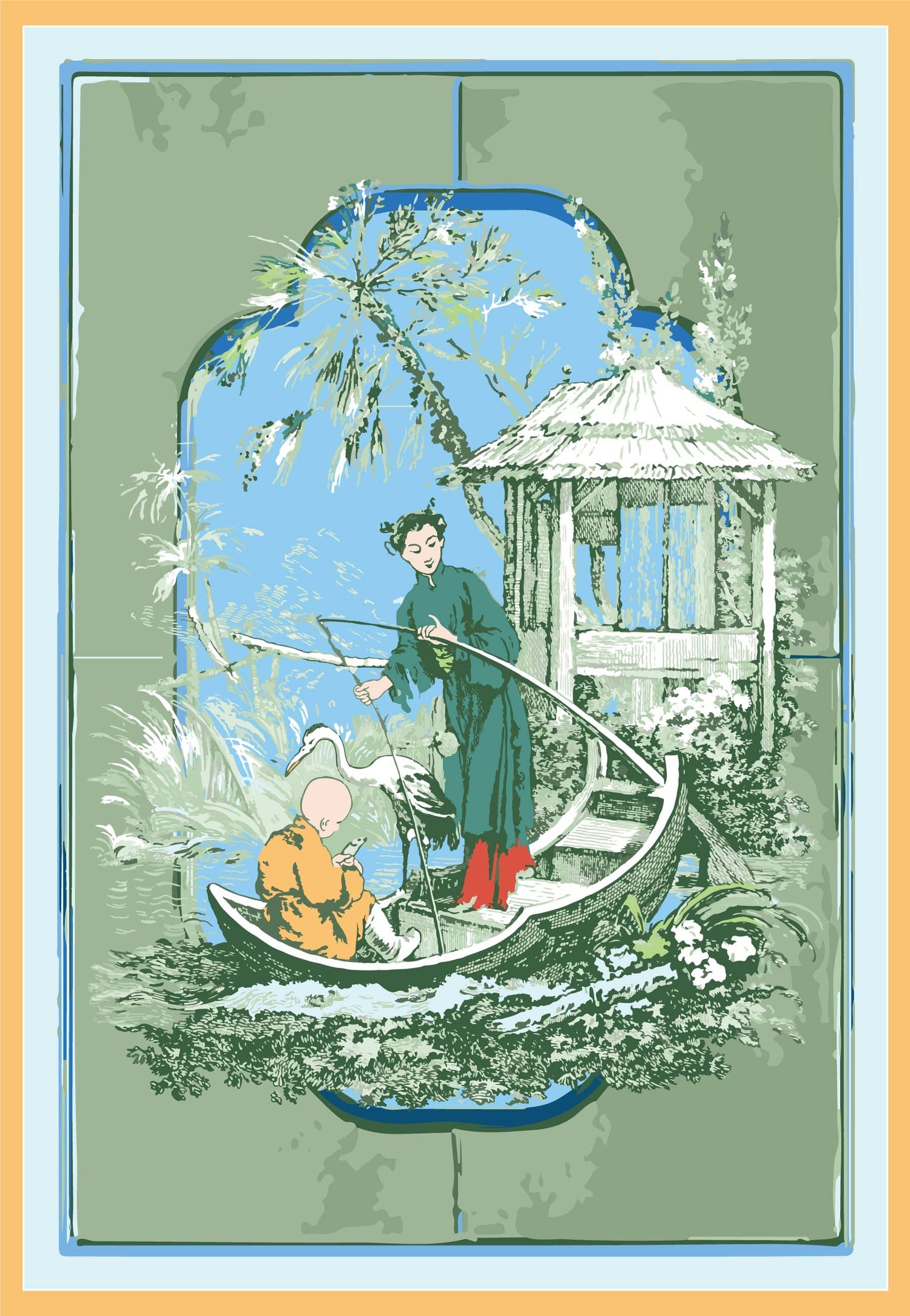 On The River - Fine Art Print